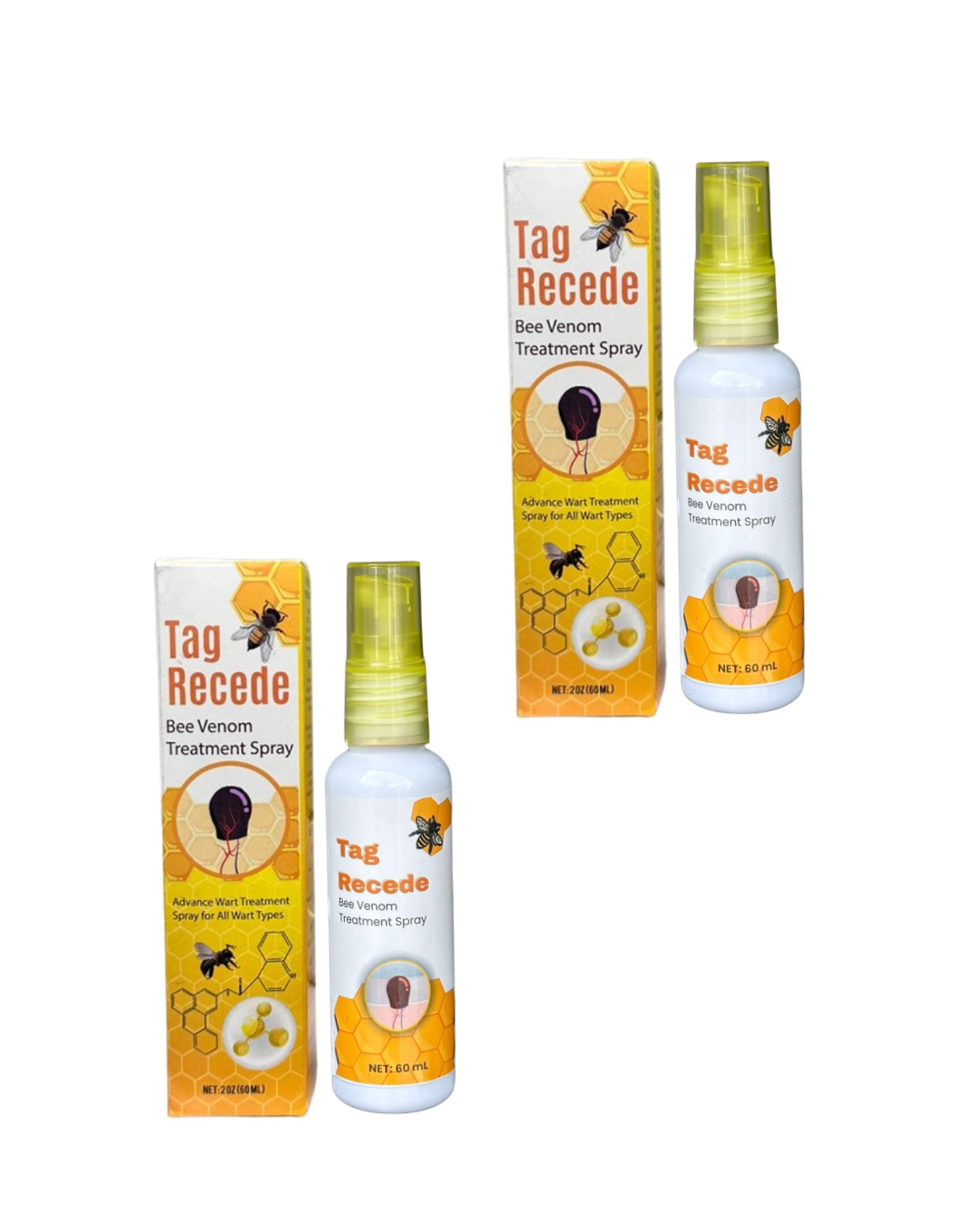 Elimina verrugas  (x2) TAG RECEDE